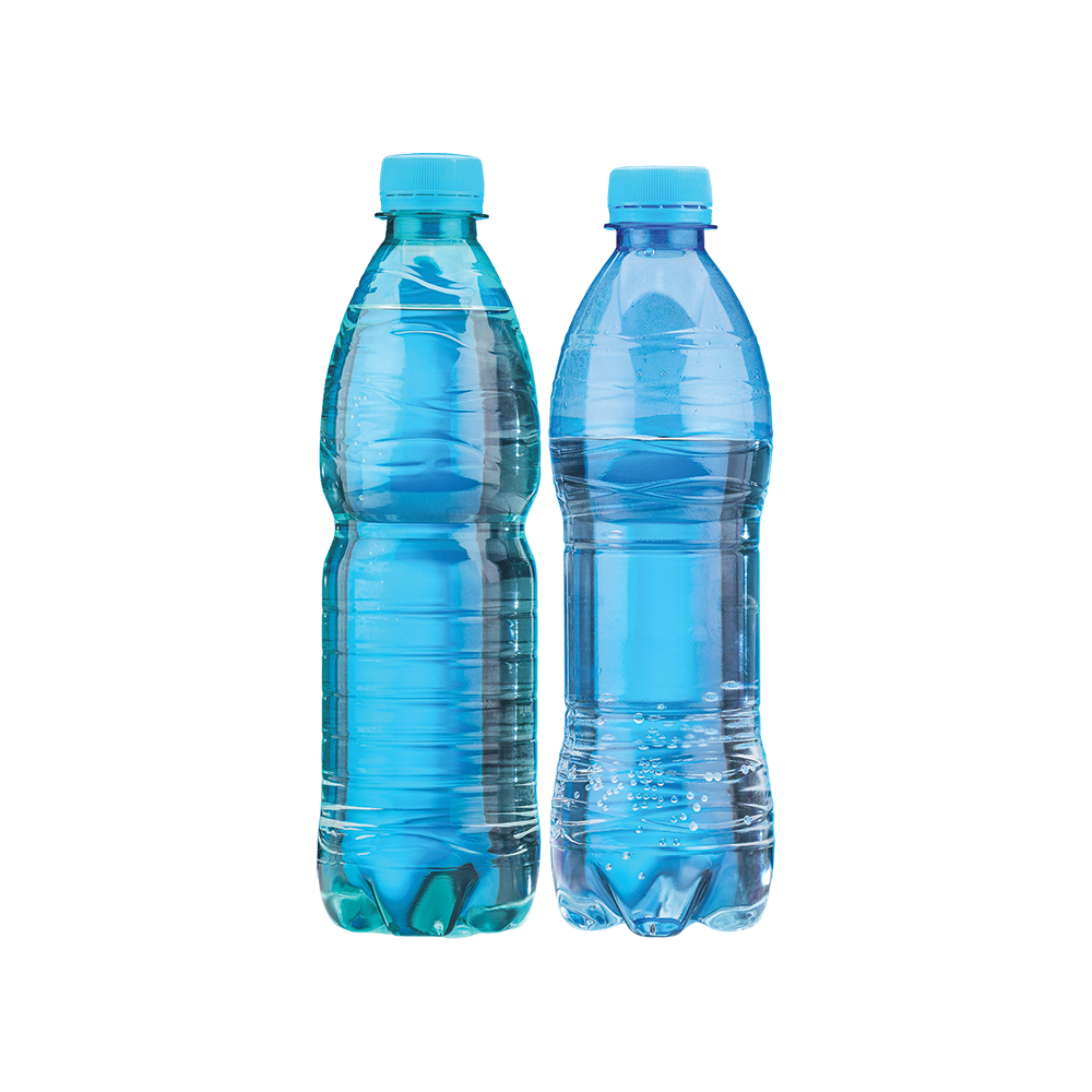 Bottled lemon water
